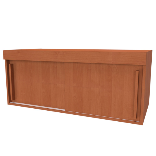 NÁBYTEK MIKULÍK s.r.o. MERKUR - nádstavec ke skříni, 120/180/240 x 50cm Dekor: olše, Typ: MERKUR L š. 120cm