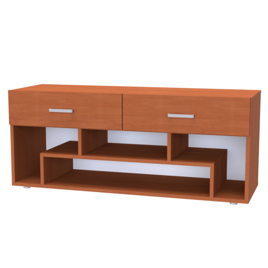 NÁBYTEK MIKULÍK s.r.o. LION - stolek pod televizi, 125x42x53cm Dekor: olše