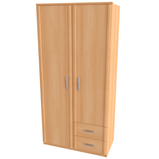 NÁBYTEK MIKULÍK s.r.o. SIGMA L - skříň, 100x207cm Dekor: buk