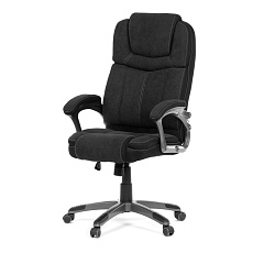 Kancelářské křeslo, houpací mechanismus, černá látka, KA-C715 BK2 Kancelářské křeslo, houpací mechanismus, černá látka, KA-C715 BK2