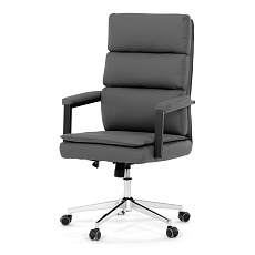 Kancelářské křeslo, houpací mechanismus, šedá ekokůže, KA-D8104 GREY Kancelářské křeslo, houpací mechanismus, šedá ekokůže, KA-D8104 GREY