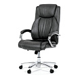 Kancelářské křeslo, houpací mechanismus, šedá ekokůže, KA-F1385 GREY