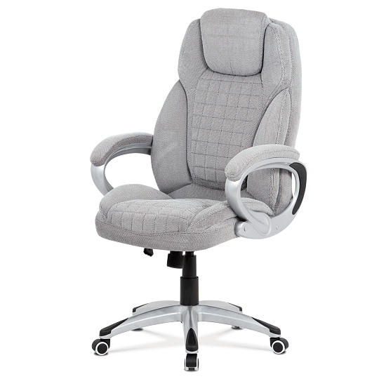 Kancelářské křeslo, houpací mechanismus, stříbrná, KA-G196 SIL2 Kancelářské křeslo, houpací mechanismus, stříbrná, KA-G196 SIL2