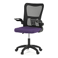 Dětská židle, houpací mechanismus, fialová síťovina, KA-K2006 PUR