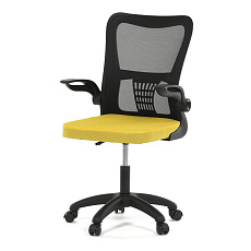 Dětská židle, houpací mechanismus, žlutá síťovina, KA-K2006 YEL Dětská židle, houpací mechanismus, žlutá síťovina, KA-K2006 YEL
