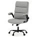 Kancelářské křeslo, houpací mechanismus, šedá látka, KA-K3104 GREY