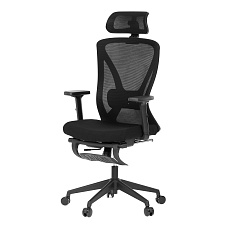 Kancelářská židle, synchronní mechanismus, černá síťovina, KA-S257 BK Kancelářská židle, synchronní mechanismus, černá síťovina, KA-S257 BK