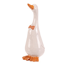 Kachna - keramická figurka, vel. L, barva bílá Kachna - keramická figurka, vel. L, barva bílá