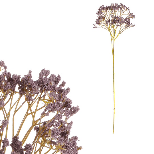 Gypsophila - umělá řezaná, barva tmavě fialová Gypsophila - umělá řezaná, barva tmavě fialová