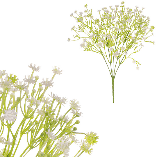 Gypsophila - umělá kytice, barva bílá Gypsophila - umělá kytice, barva bílá