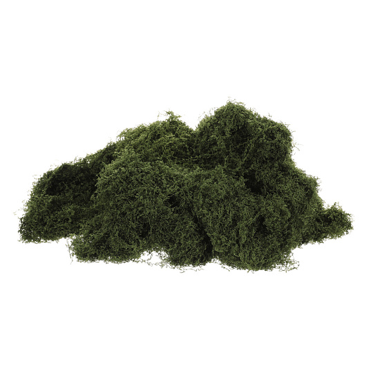 Mech - umělá přízdoba, zelená, cena za balení (cca 100 g)