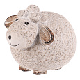 Ovečka - keramická figurka, vel. M, barva krémová