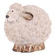 Ovečka - keramická figurka, vel. M, barva krémová