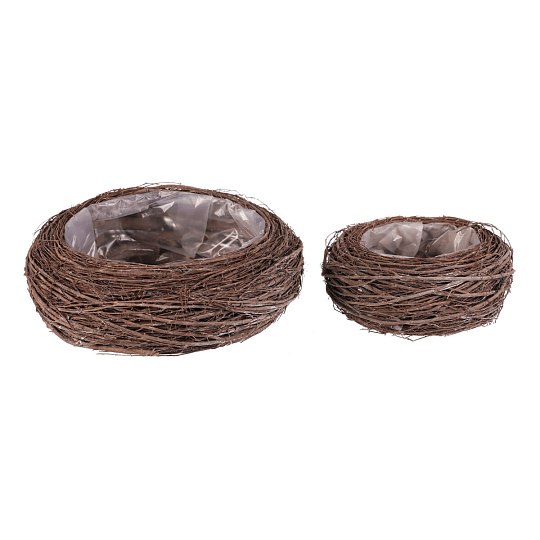 Obal proutěný - kulatý, přírodní, cena za sadu 2 ks Obal proutěný - kulatý, přírodní, cena za sadu 2 ks