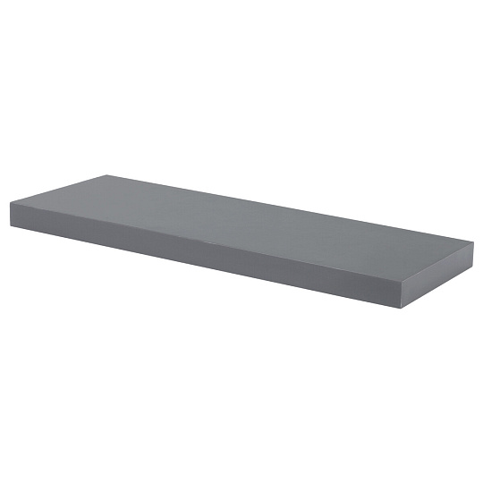 Polička, mdf, šedá, P-001 GREY
