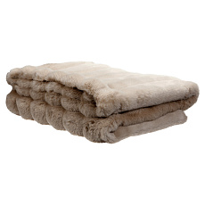 Deka - umělá kožešina, 100% polyester, khaki odstín, 127 x 152 cm Deka - umělá kožešina, 100% polyester, khaki odstín, 127 x 152 cm