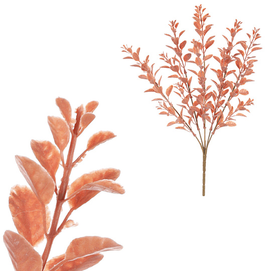 Buxus - umělý trs, barva cihlově hnědá Buxus - umělý trs, barva cihlově hnědá