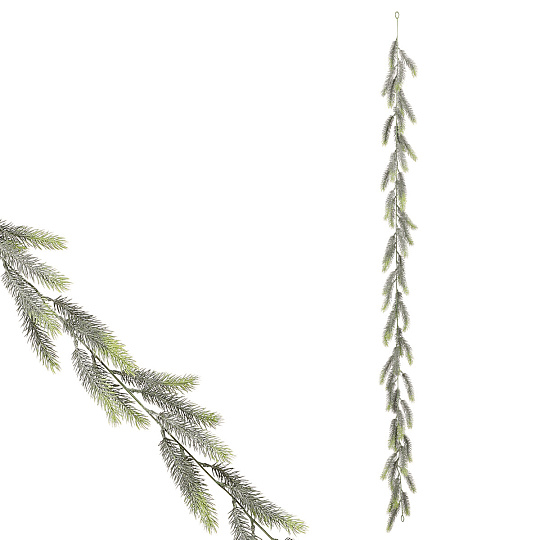 Smrk - umělá girlanda, barva zelená