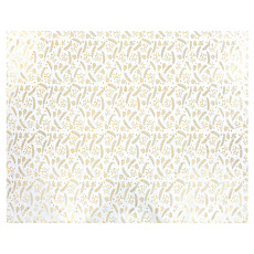 Ubrus - zlatý vánoční vzor, 100% polyester, 130 x 160 cm Ubrus - zlatý vánoční vzor, 100% polyester, 130 x 160 cm