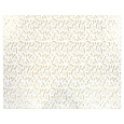Ubrus - zlatý vánoční vzor, 100% polyester, 130 x 160 cm