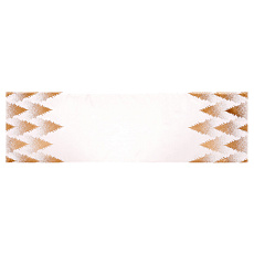 Běhoun - zlaté stromky, 100 % polyester, 40 x 150 cm Běhoun - zlaté stromky, 100 % polyester, 40 x 150 cm