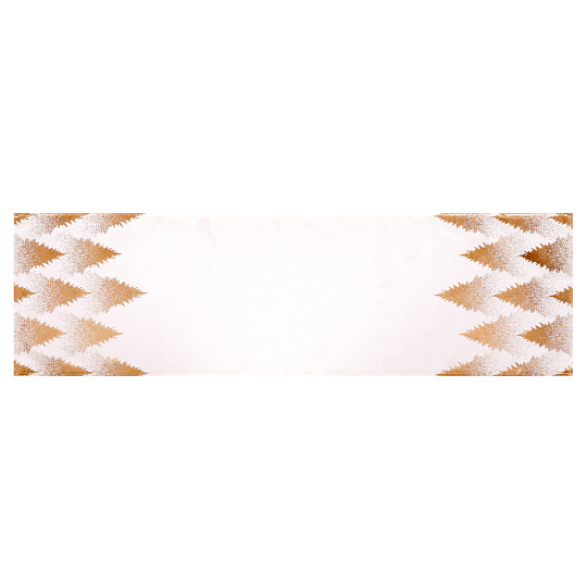 Běhoun - zlaté stromky, 100 % polyester, 40 x 150 cm Běhoun - zlaté stromky, 100 % polyester, 40 x 150 cm