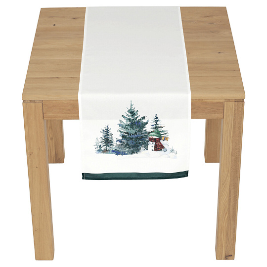 Běhoun - vánoční motiv, 100 % polyester, 40 x 150 cm Běhoun - vánoční motiv, 100 % polyester, 40 x 150 cm