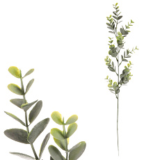 Eukalyptus - umělá větev, barva zelená