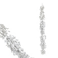 Girlanda - 190 cm, jmelí s bobulemi, barva bílá