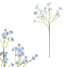 Gypsophila - umělá větev, modré květy