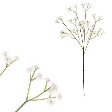 Gypsophila - umělá větev, bílé květy