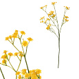 Gypsophila - umělá větev, žluté květy