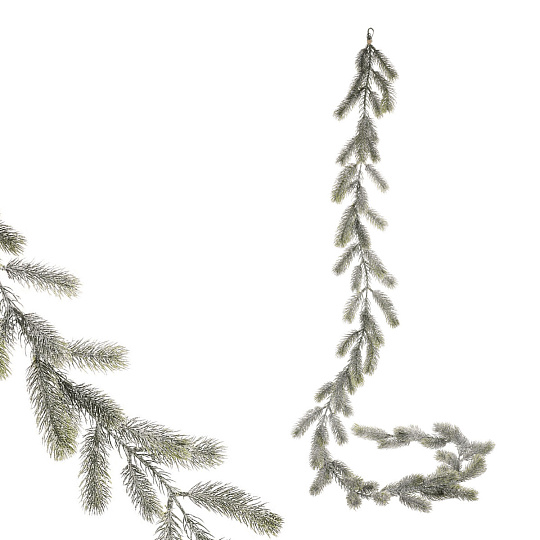 Smrk - umělá girlanda, délka 190 cm, barva zelená