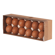 Vajíčka - pravá slepičí, hnědá, cena za balení (12 ks)