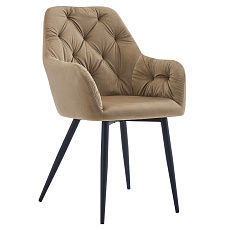 Designové křeslo, béžová Velvet látka, VERIO NEW Designové křeslo, béžová Velvet látka, VERIO NEW