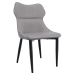Jídelní židle, světle šedá/tmavě šedá/černá, TABITA