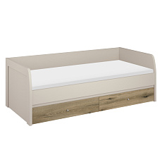 Postel, 90x200, kašmír/dub evoke, KAROS 2S