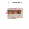 2-bodové LED osvětlení, LYNATET TYP 70