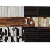Luxusní koberec, pravá kůže, 141x200 cm, KŮŽE TYP 4