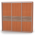 Nábytek Mikulík Vranovice Skříň ONYX 3 - š.250cm, v.240cm - olše