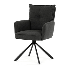 Jídelní židle, šedá, manšestrová látka, HC-X1128 GREY2 Jídelní židle, šedá, manšestrová látka, HC-X1128 GREY2