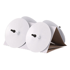 Bodec kovový - zápich, bílý, cena za balení (4 ks) Bodec kovový - zápich, bílý, cena za balení (4 ks)