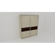 Nábytek Mikulík Vranovice FLEXI 2 220 2x dveře dělené LTD Barva dekor dřeva Dekor LTD Nábytek Mikulík Vranovice FLEXI 2 220 2x dveře dělené LTD Barva dekor dřeva Dekor LTD