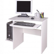 PC stůl, bílá, MELICHAR PC stůl, bílá, MELICHAR