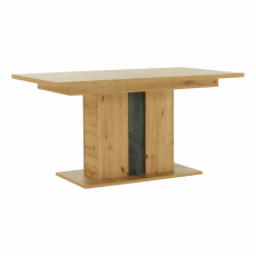 Jídelní rozkládací stůl, dub artisan / šedý beton, ERIDAN Jídelní rozkládací stůl, dub artisan / šedý beton, ERIDAN