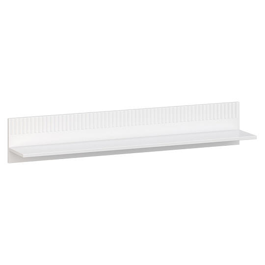 Závěsná police 130, bílá, VELIS