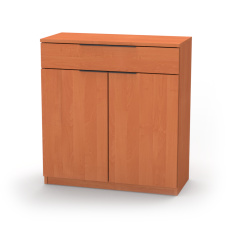 NÁBYTEK MIKULÍK s.r.o. VARIO 1 - komoda, 80x86.5cm Dekor: olše, Úchytka: Černá NÁBYTEK MIKULÍK s.r.o. VARIO 1 - komoda, 80x86.5cm Dekor: olše, Úchytka: Černá