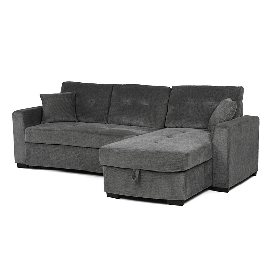 Rohová pohovka, šedá, látka, ASB-C3990 GREY2 Rohová pohovka, šedá, látka, ASB-C3990 GREY2