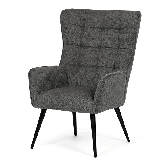 Křeslo ušák, šedá AK-315 GREY2