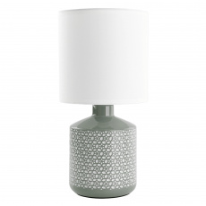 Stolní lampa, bílá / šedá, OFRED Stolní lampa, bílá / šedá, OFRED